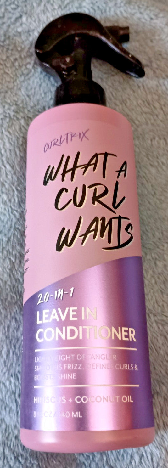 20-in-1 Leave-In Conditioner with Hibiscus & Coconut Oil - 8 oz Hair Care