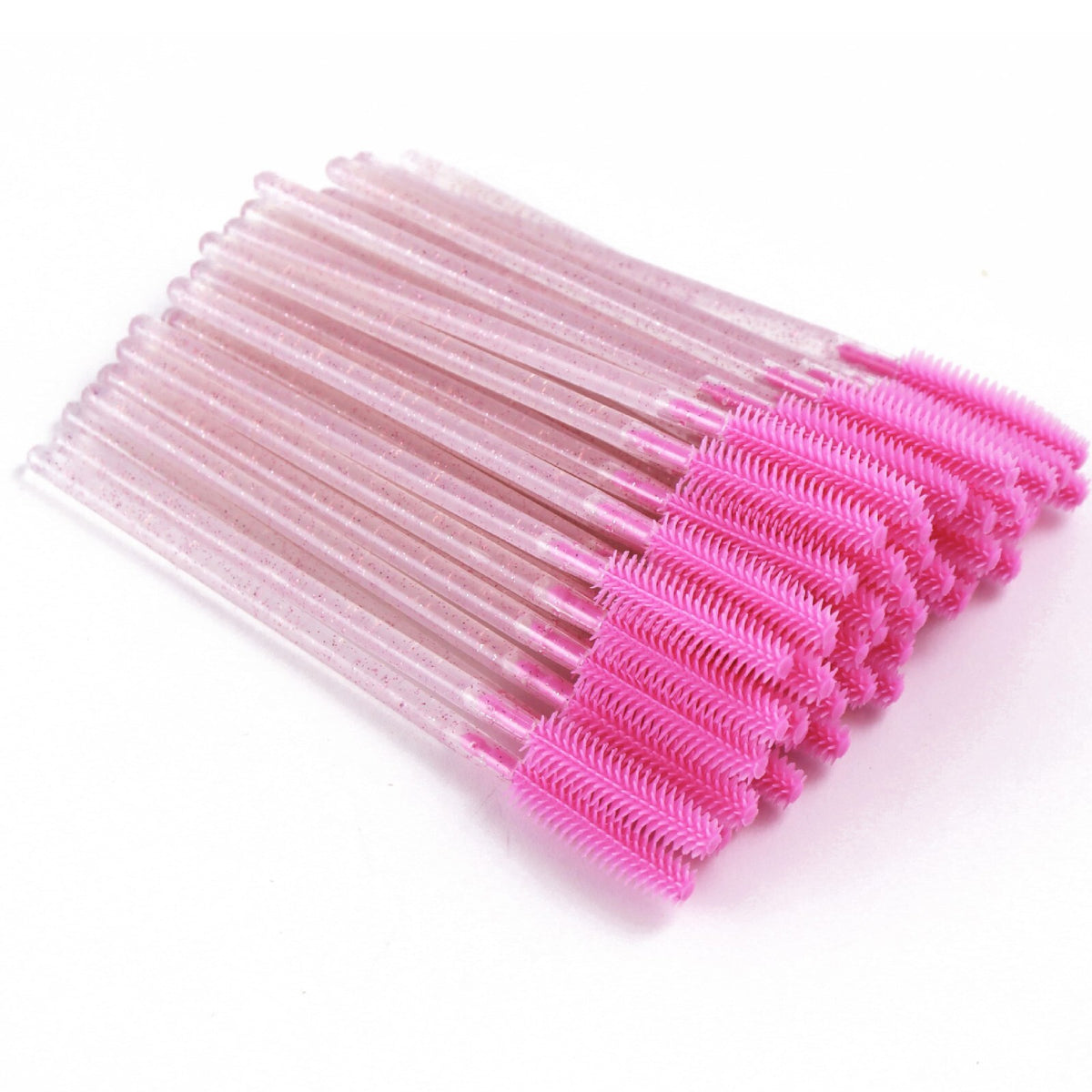 Disposable Silicone Mascara Wands - Hygienic Eyelash & Eyebrow Applicators, 50 or 100 Pieces