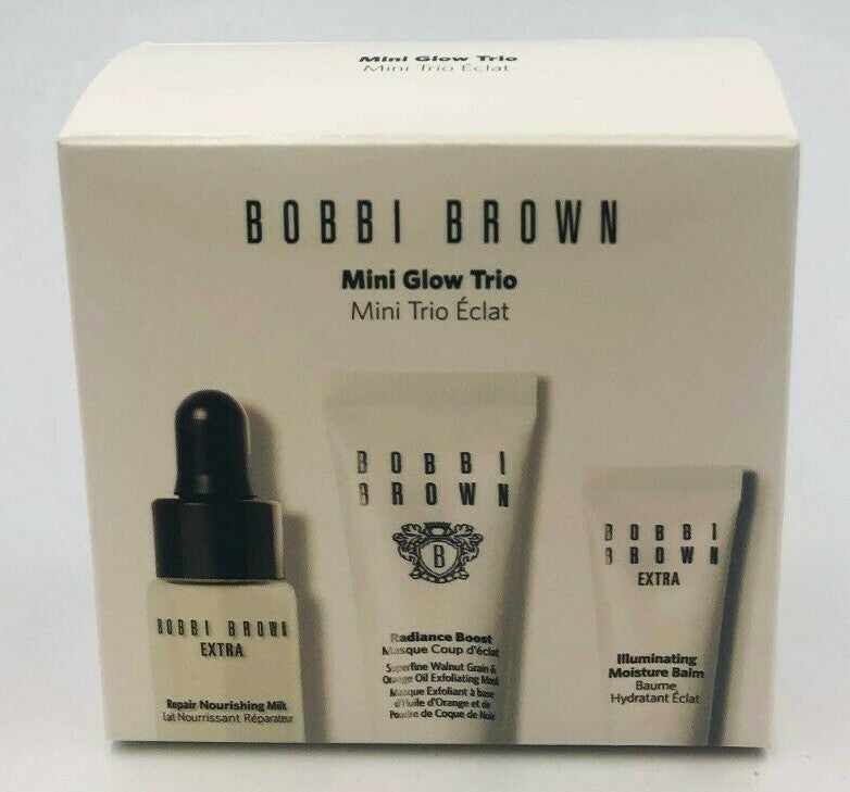 Mini Glow Skincare Set - Radiance Mask, Repair Milk & Moisture Balm