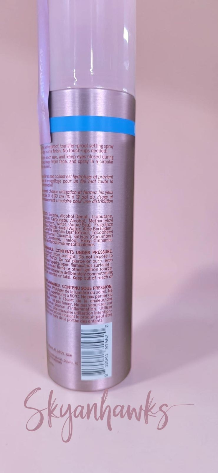 Mattifying Waterproof Setting Spray - Long-Lasting Oil Control 143ml