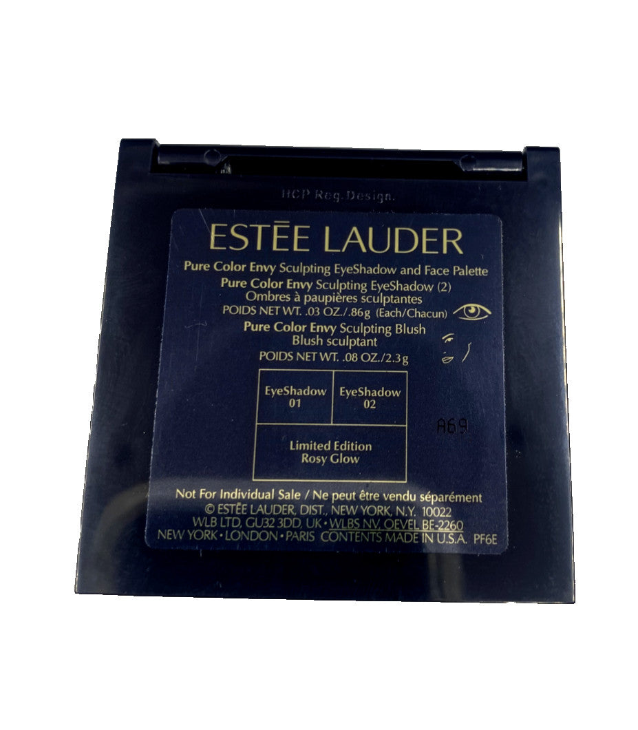 Luxury Eyeshadow and Face Palette - Sculpting & Color Envy, 0.08 oz