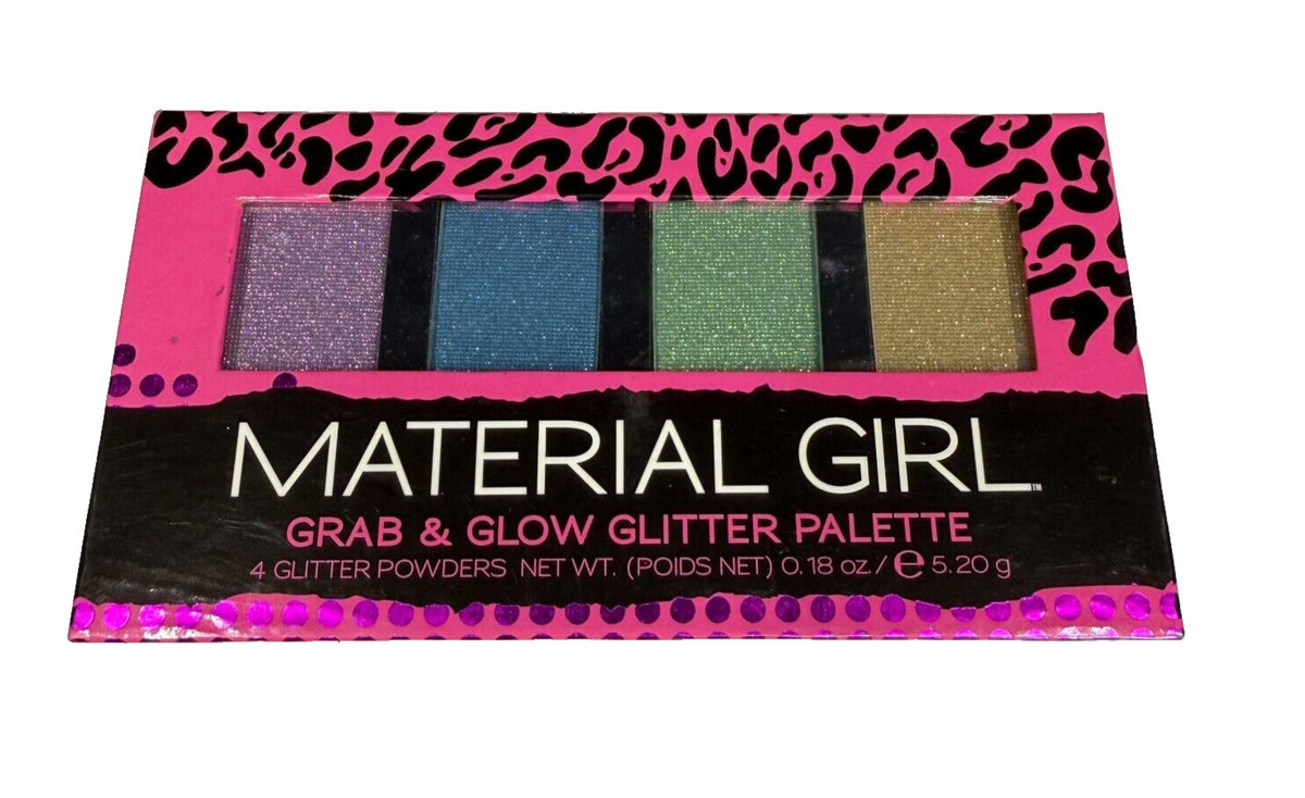 Material Girl Eye Shadow Glitter Palette 0.18 oz - Brand New