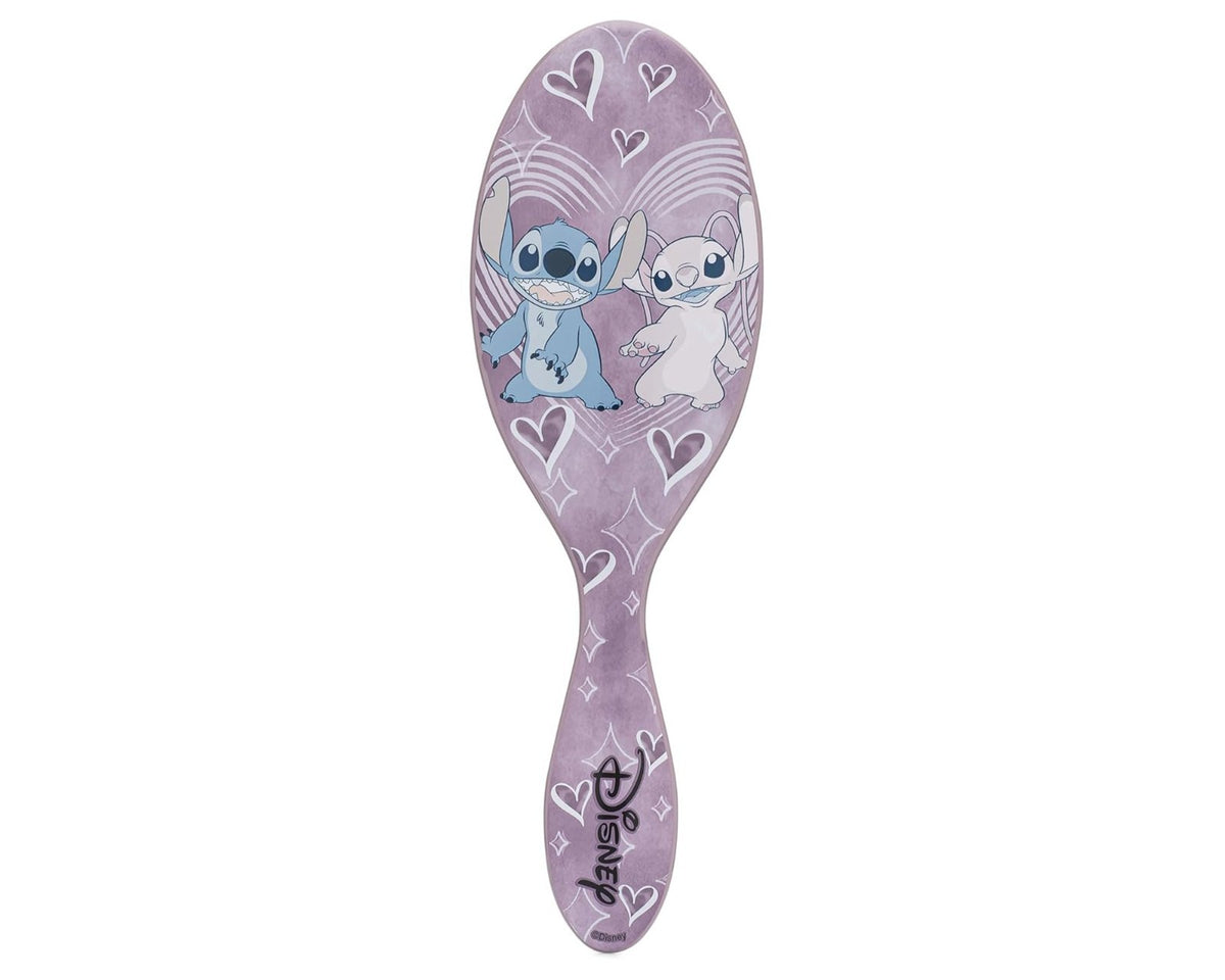 Wet Brush Detangler for Hair - Disney Stitch & Angel Design