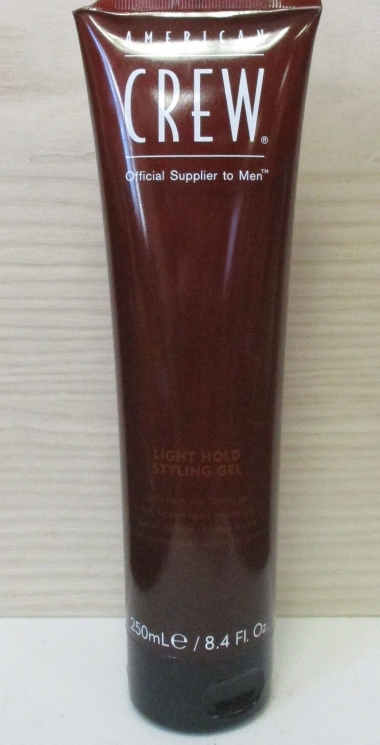 American Crew Light Hold Gel - Non-Flaking Hair Styling Gel, 8.4 Fl Oz