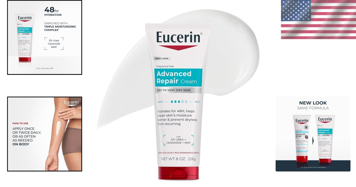 Urea Body Cream 8 OZ – Fast-Absorbing & Fragrance-Free