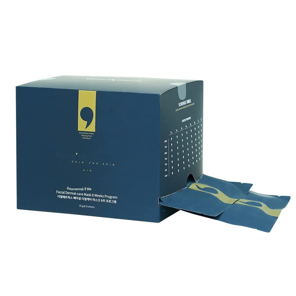 Dermal Facial Mask Sheets - 24 Pack