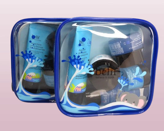 Aqua Hydration Skin Care Kit - True Cream, Toner, Mask, Cleanser & Eye Bomb