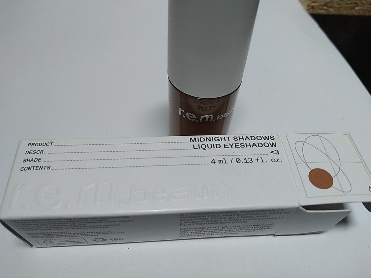 Liquid Eyeshadow - Midnight Shadows, 0.13 oz, Long-Lasting & Glamorous