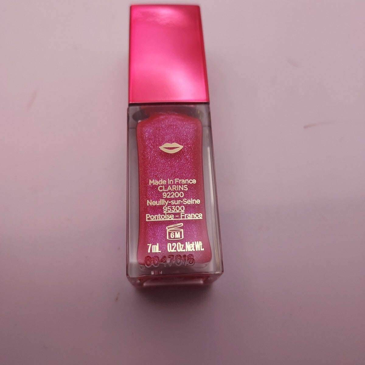 Clarins Lip Comfort Oil Shimmer Pretty in Pink 0.2oz