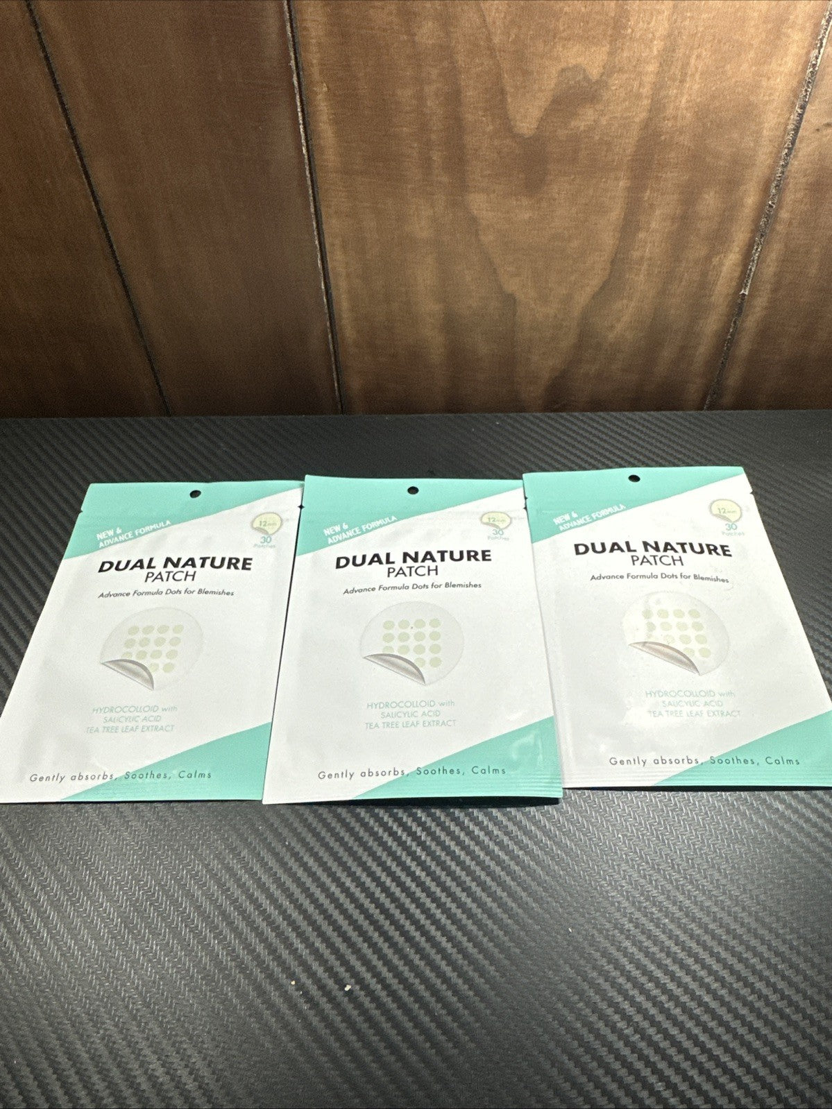 Hydrocolloid Pimple Patches with Tea Tree Leaf - 90 Acne Blemish Cover Spots