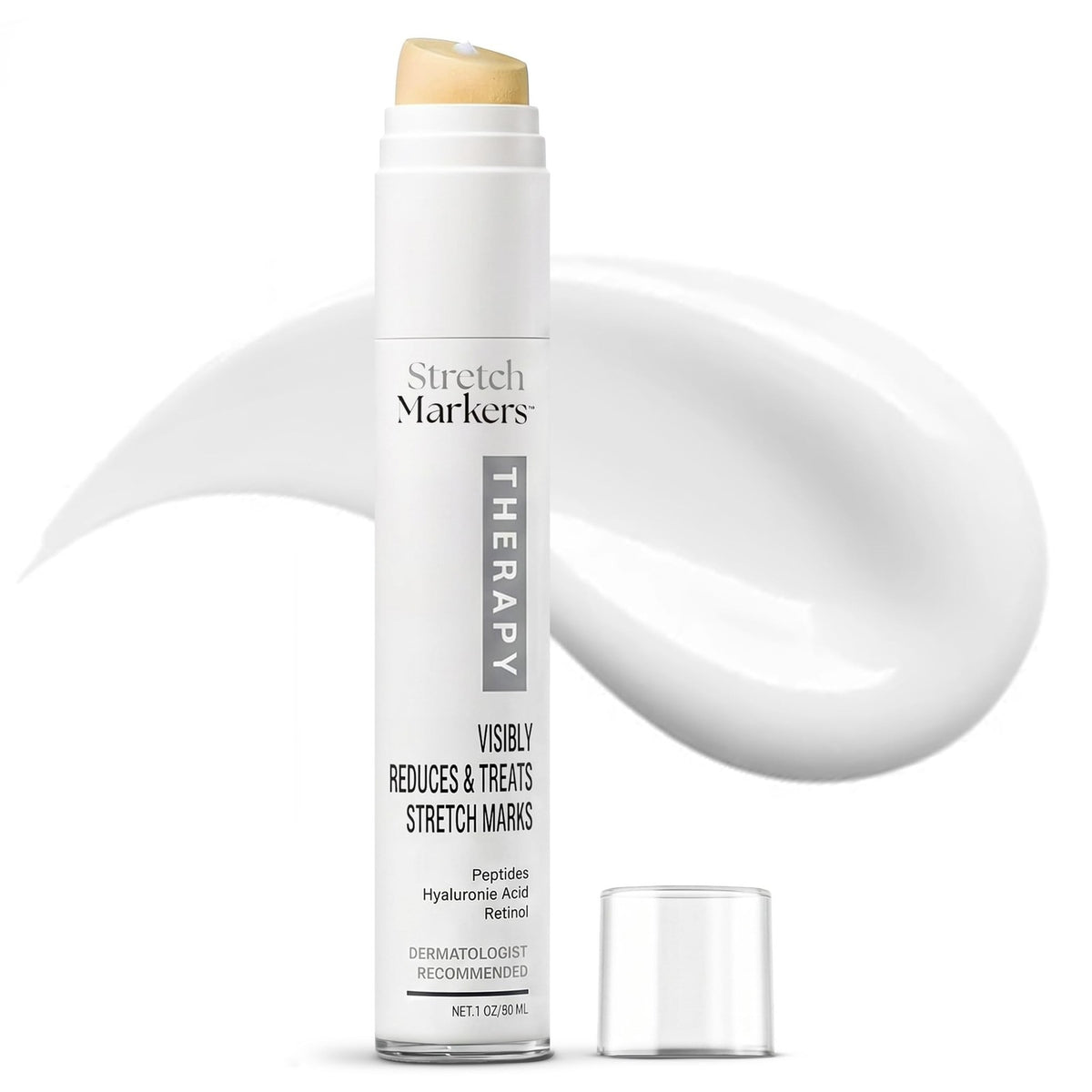 Stretch Marks Cream with Collagen Support and Hydrating Formula - 1 fl oz