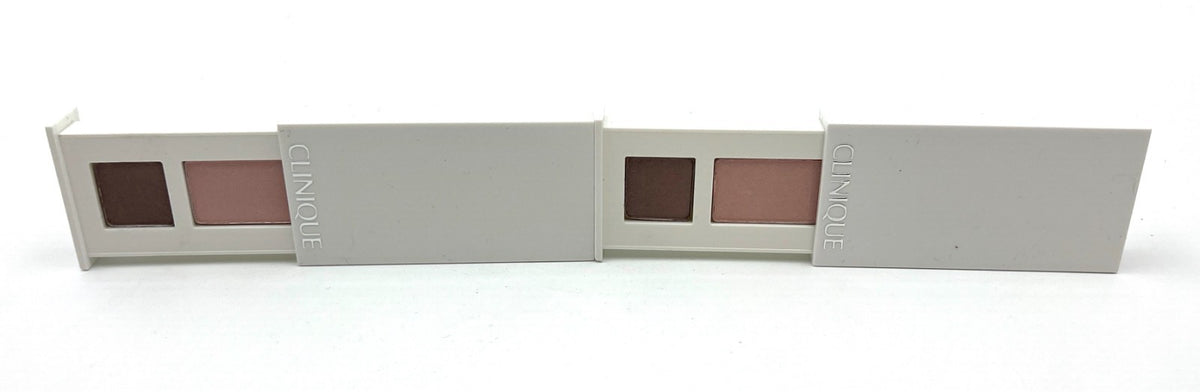 Clinique All About Shadow Duo Eyeshadow Set 23 Hazy & 22 Ballet Flats - 3.4g