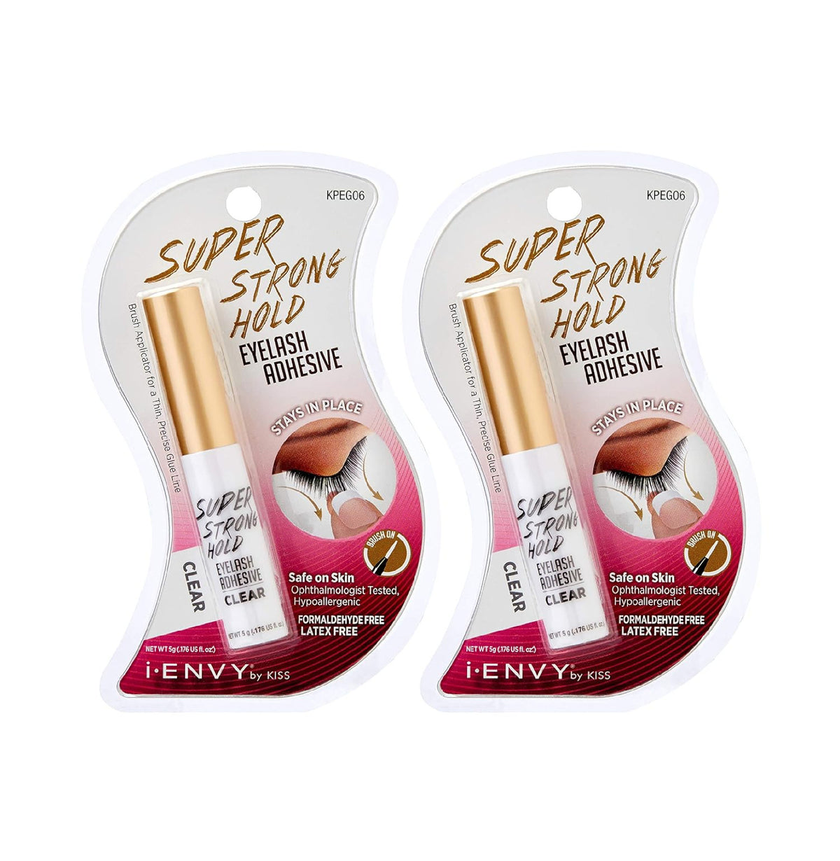 Super Strong Waterproof Eyelash Adhesive 48-Hour Long-Lasting Lash Glue