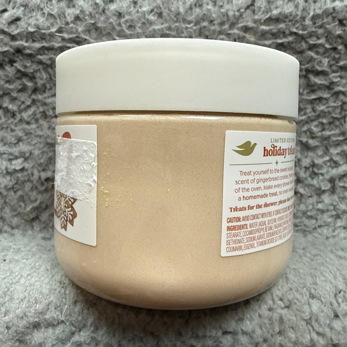 Dove Limited Edition Holiday Treat Body Scrub Gingerbread Delight