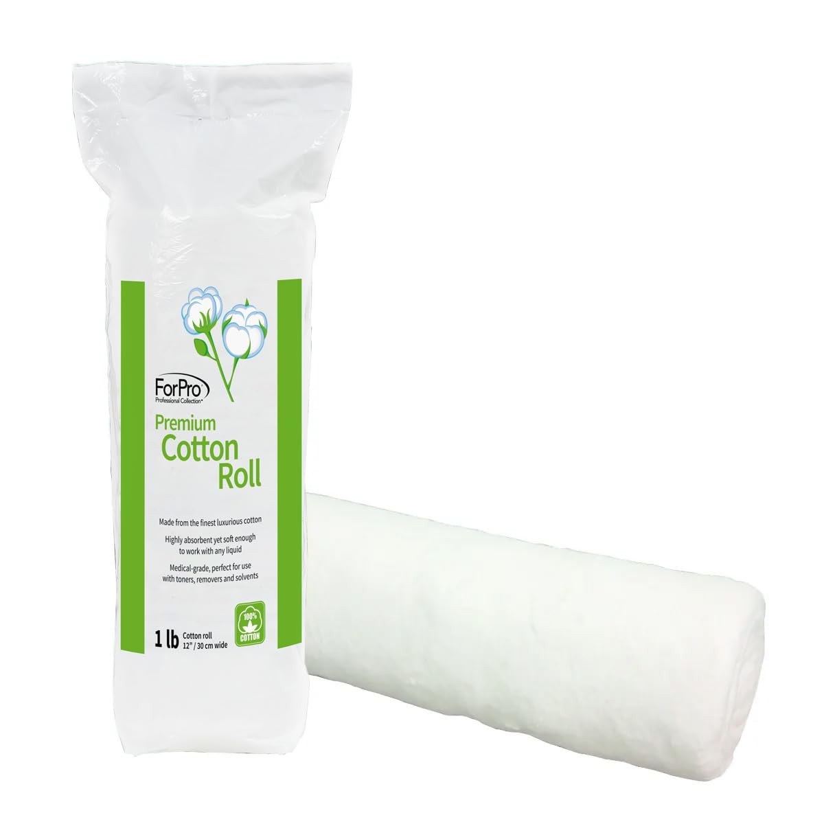 Premium Cotton Makeup Remover Pads for Face Skin Care - 100+ Sheets