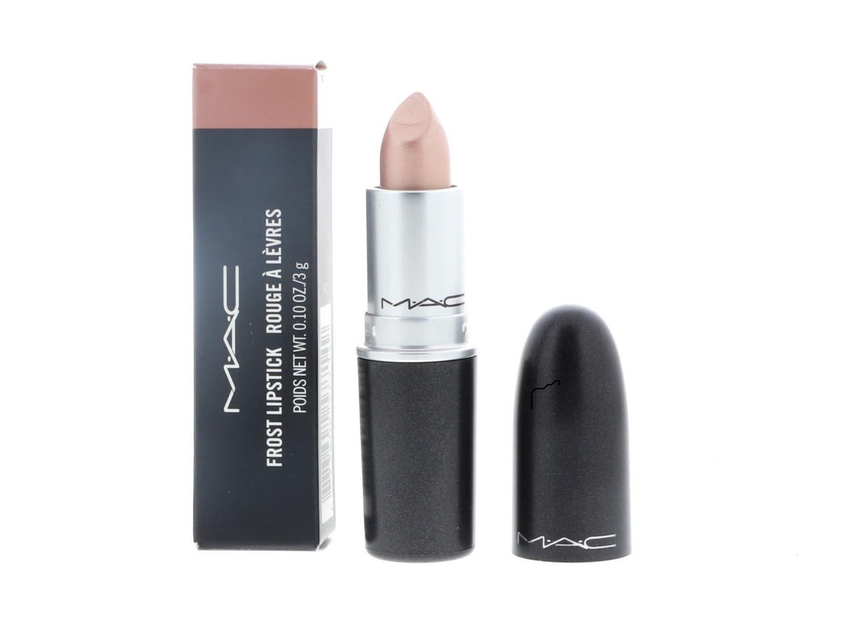 Mac Frost Metallic Beige Lipstick Gel Sheer Lip Color 0.11 oz