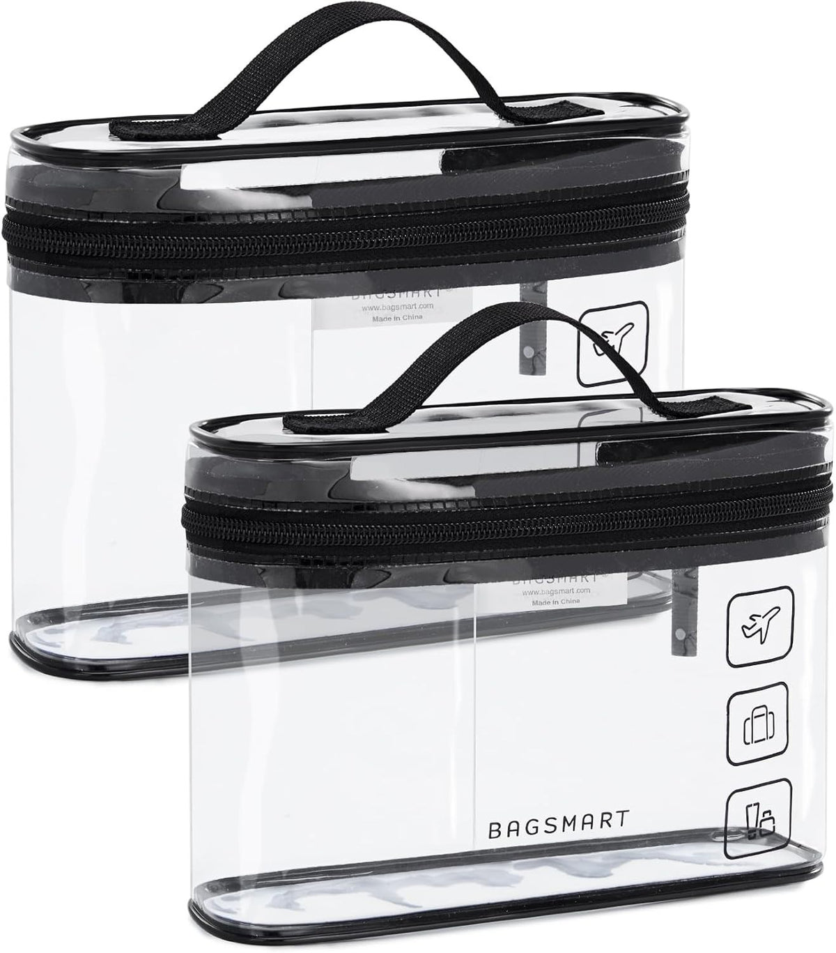 Travel Toiletry Bag Duo Waterproof TSA Approved Organizer