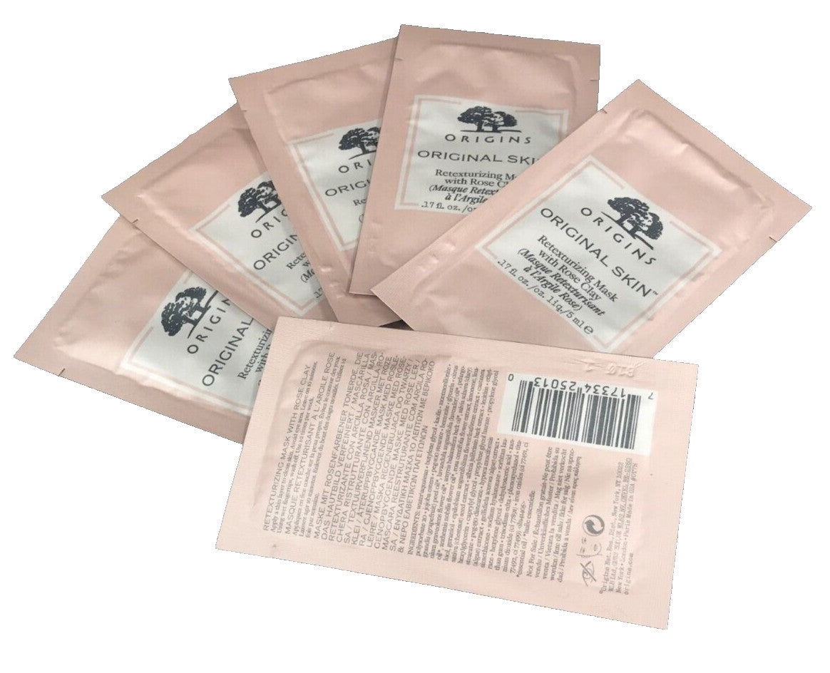 Retexturizing Mask with Rose Clay 0.17 oz - Set of 6