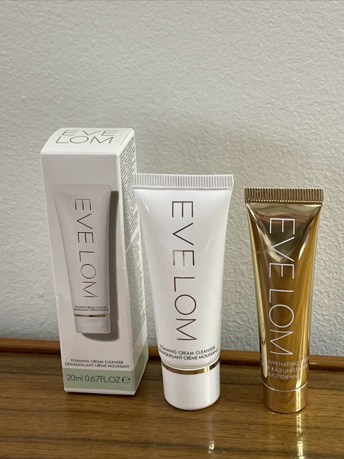 Daily Rejuvenating Face Cream & Foaming Cleanser Set - Travel Size