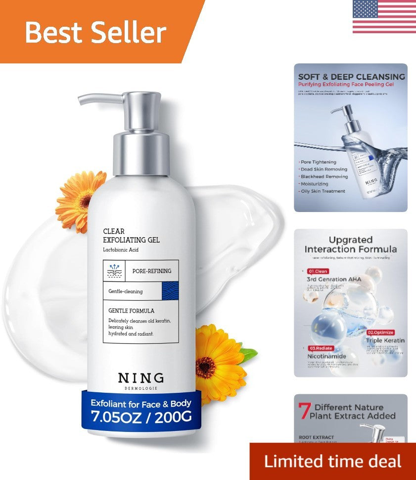 7.05oz Korean Peeling Gel with AHA & PHA - Gentle Exfoliation for