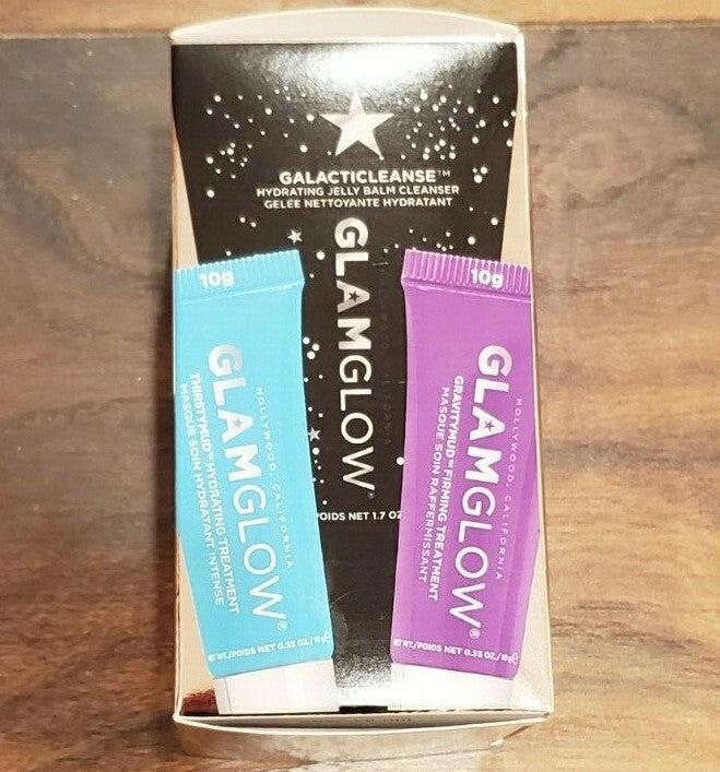 Skincare Gift Set - Glow & Hydrate with 3 Treatments - New