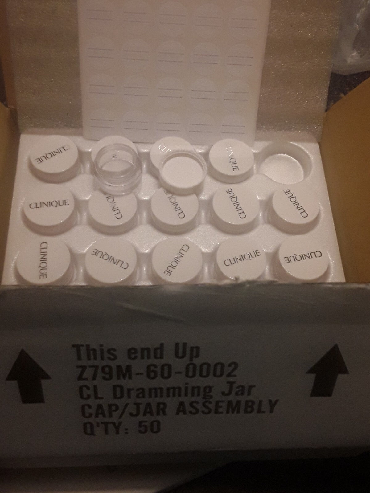 50 Pack Clear 5g Empty Cosmetic Pots - Small Reusable Container Jars