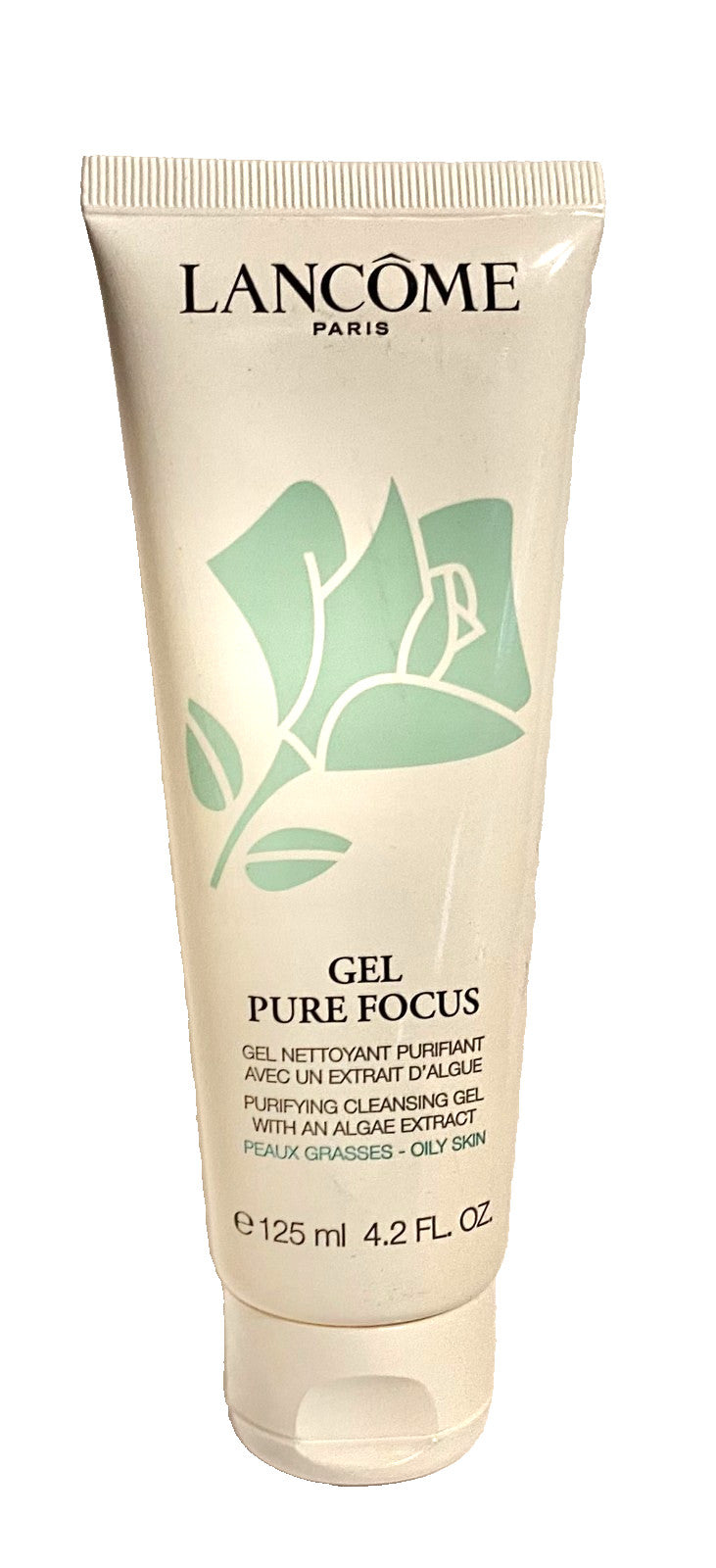 Lancome Purifying Cleansing Gel with Algae Extract 4.2oz - New