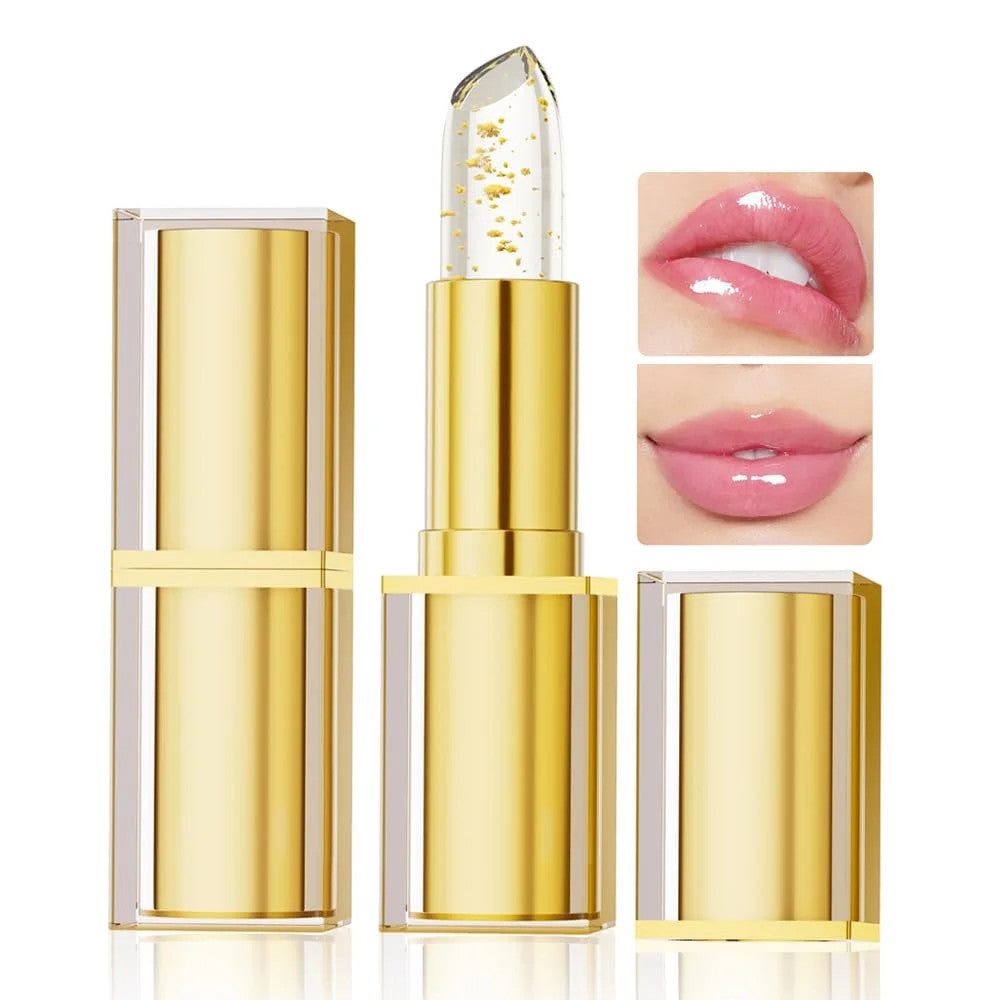 Color Changing Lipstick for Mature Lips - Long Lasting Hydrating Gloss