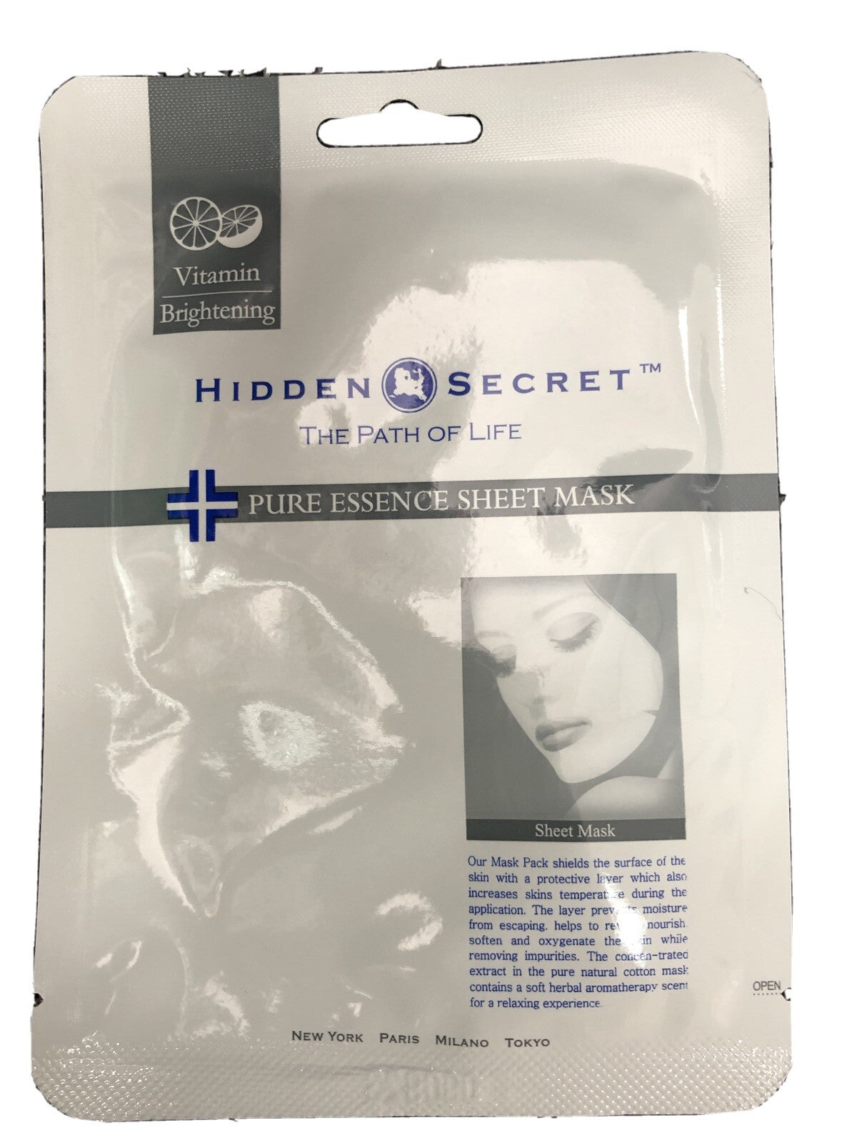 Facial Sheet Mask - 10 Pack Pure Essence Soothing Vitamin