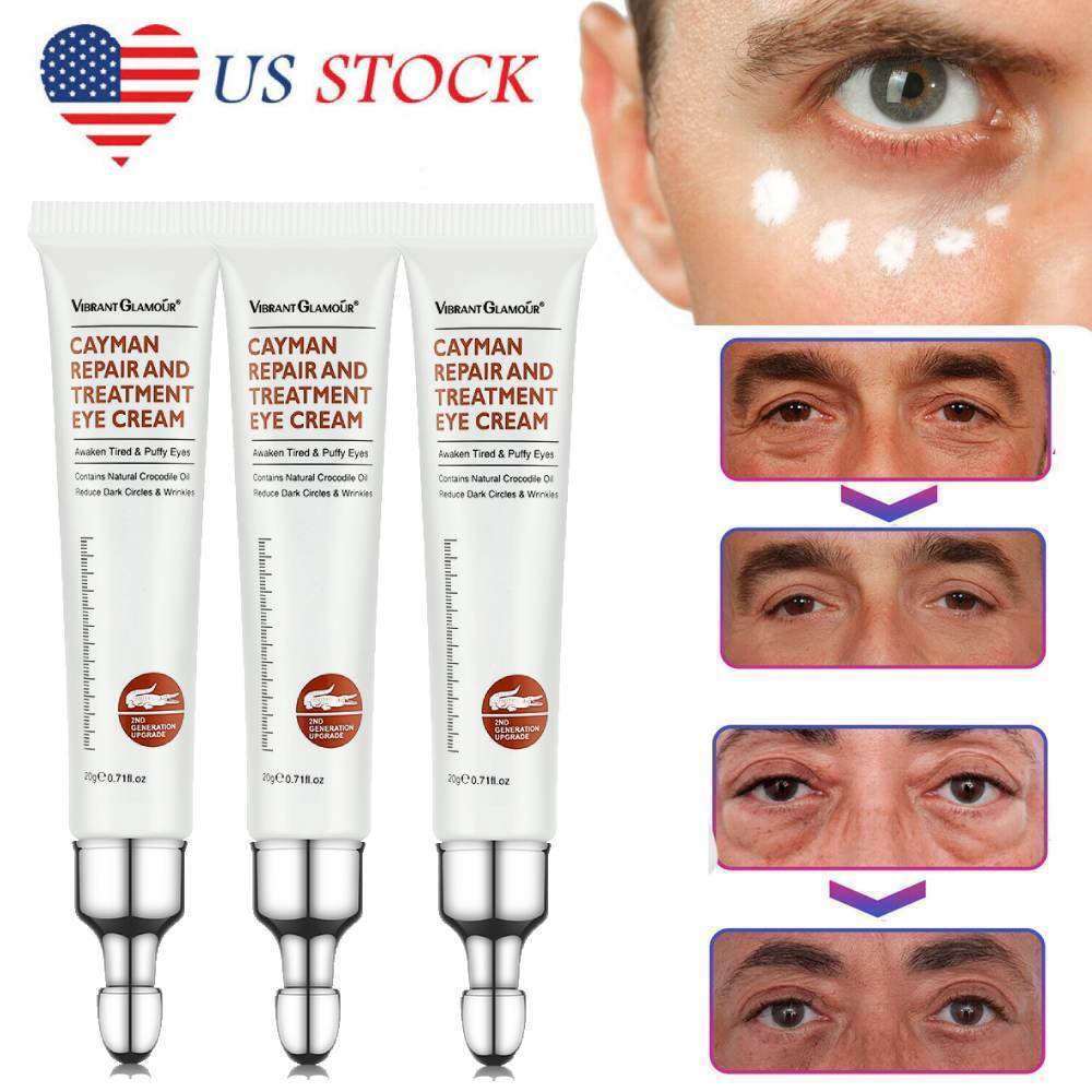 3PCS Eye Cream for Dark Circles & Wrinkles - Firming, Depuffing & Moisturizing