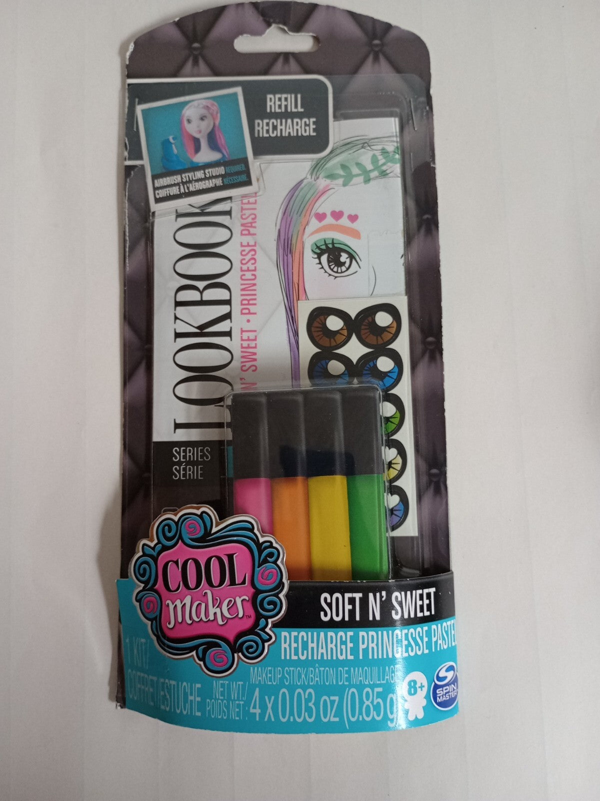 Cool Maker Airbrush Hair and Makeup Refill Pack - Soft 'N Sweet Series 1