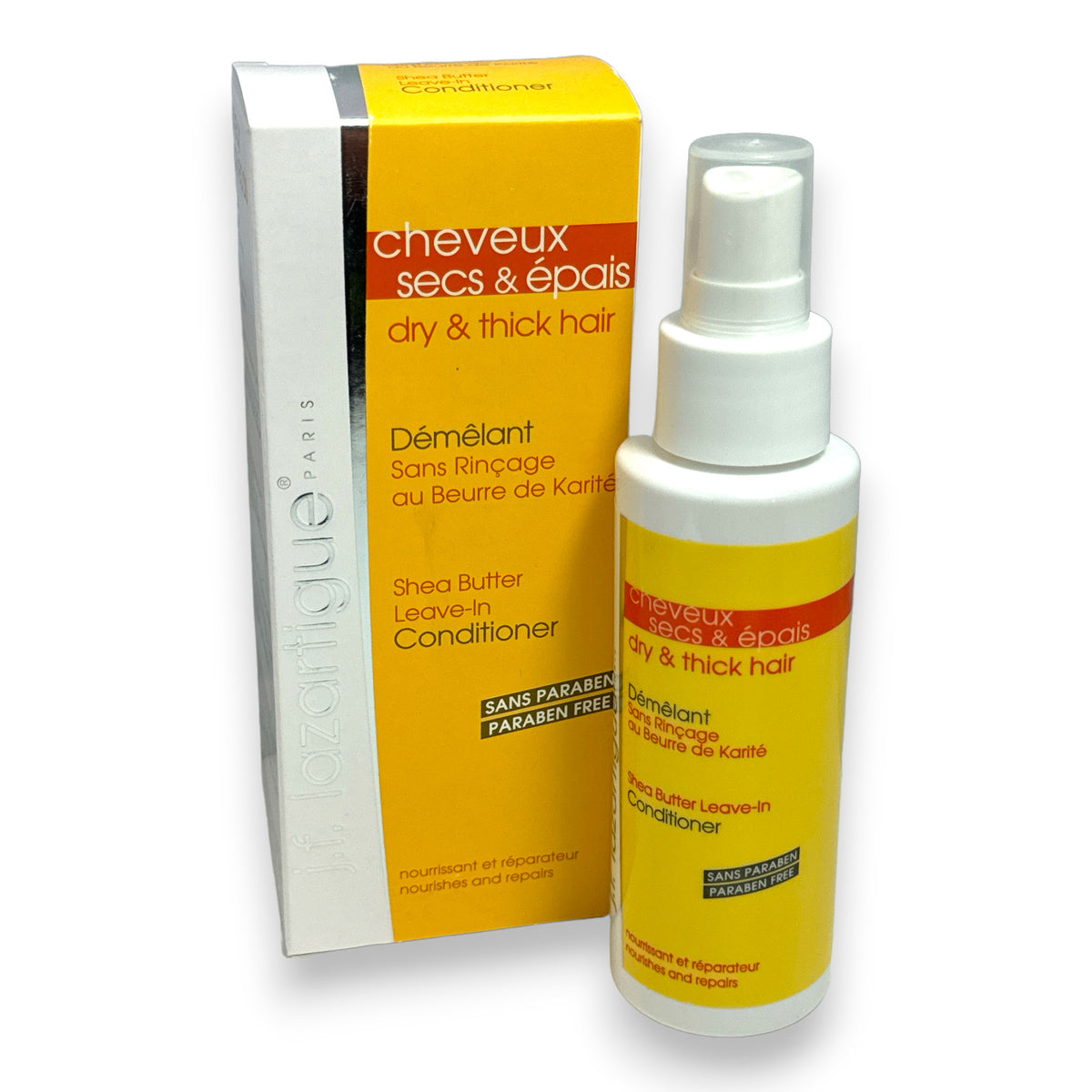 J.F. Lazartigue Shea Butter Leave-In Conditioner for Dry & Thick Hair 100ml