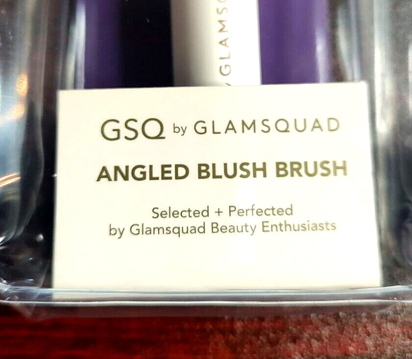 GSQ Glamsquad Angled Blush Brush Set - 2 Makeup Brushes for Face