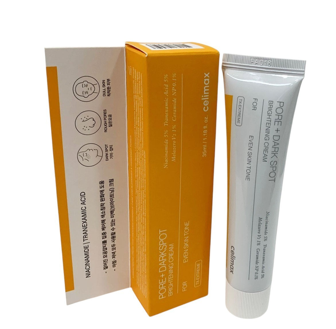 Pore Minimizing Brightening Cream for Dark Spots & Hyperpigmentation - 35mL