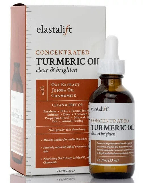 Turmeric Facial Oil - Brightening, Anti-Inflammatory Skin Care, 4 Pack 1.8 fl oz