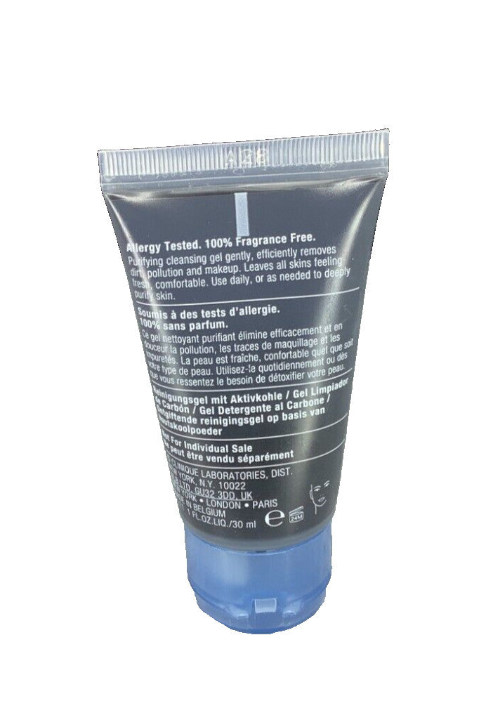 Clinique Charcoal Cleansing Gel 1 oz for Purifying Skin - New