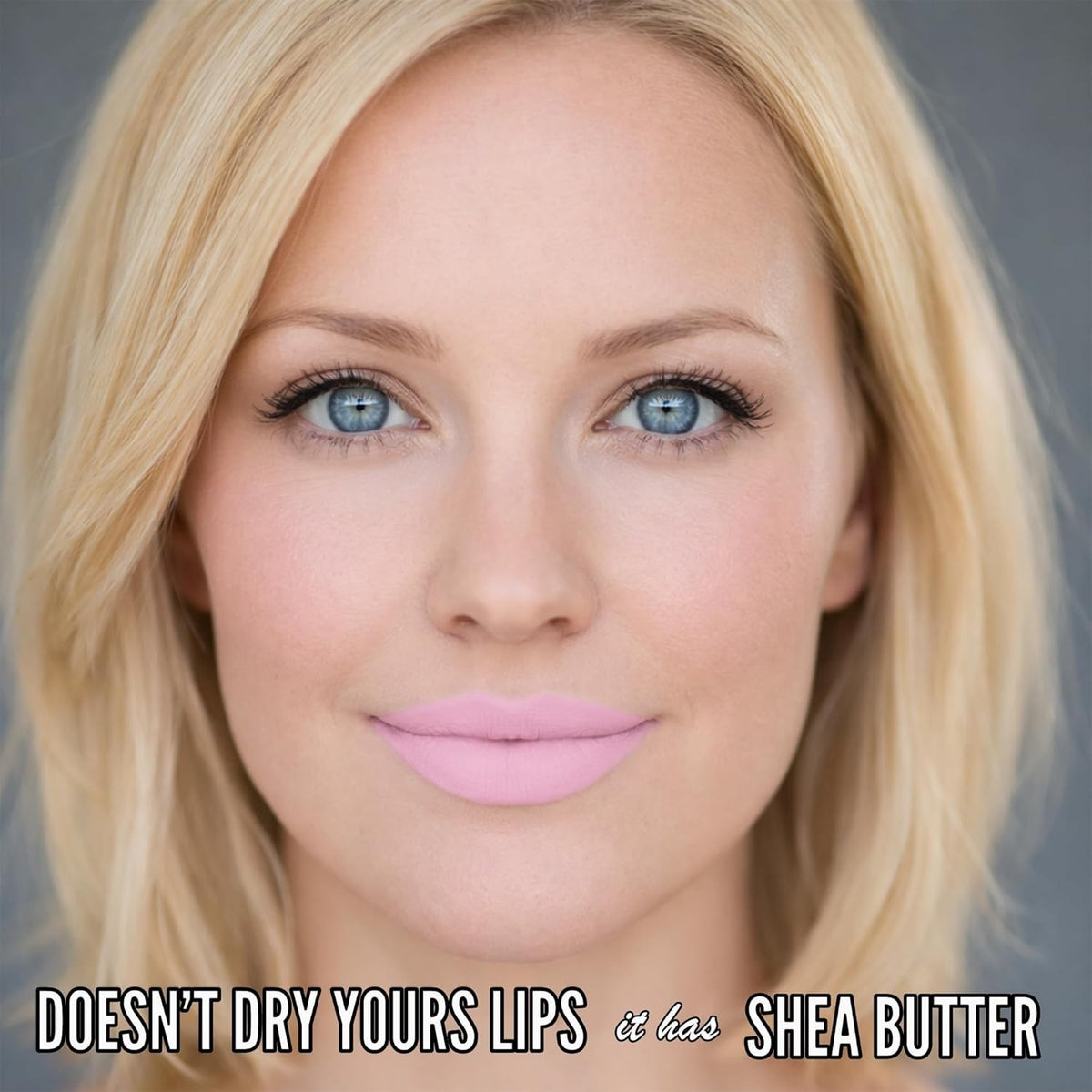 Matte Lipstick in Cool Pink - Long-Wear Transfer-Resistant & Cruelty-Free