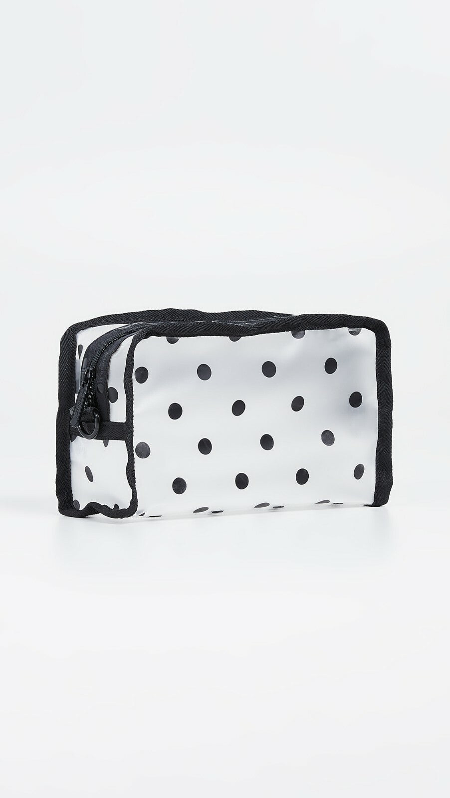 LeSportsac Women's Cosmetic Case Gabrielle Box Black Dot Travel Organizer