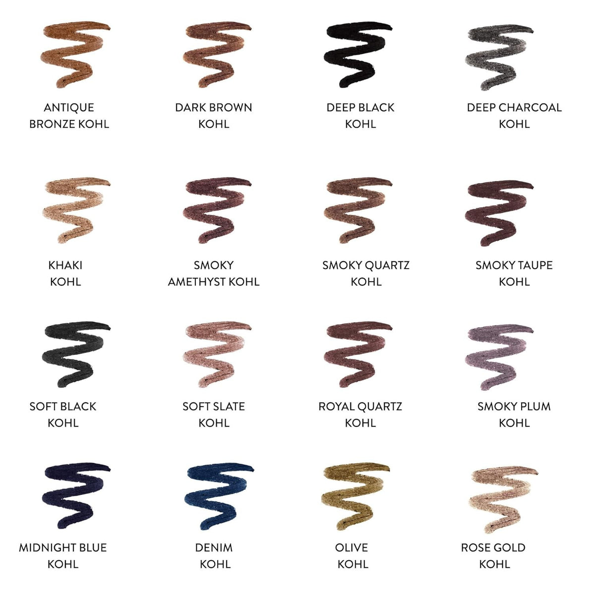 Longwear Kohl Eyeliner Pencil - Smoky Plum with Vitamin E & Caffeine