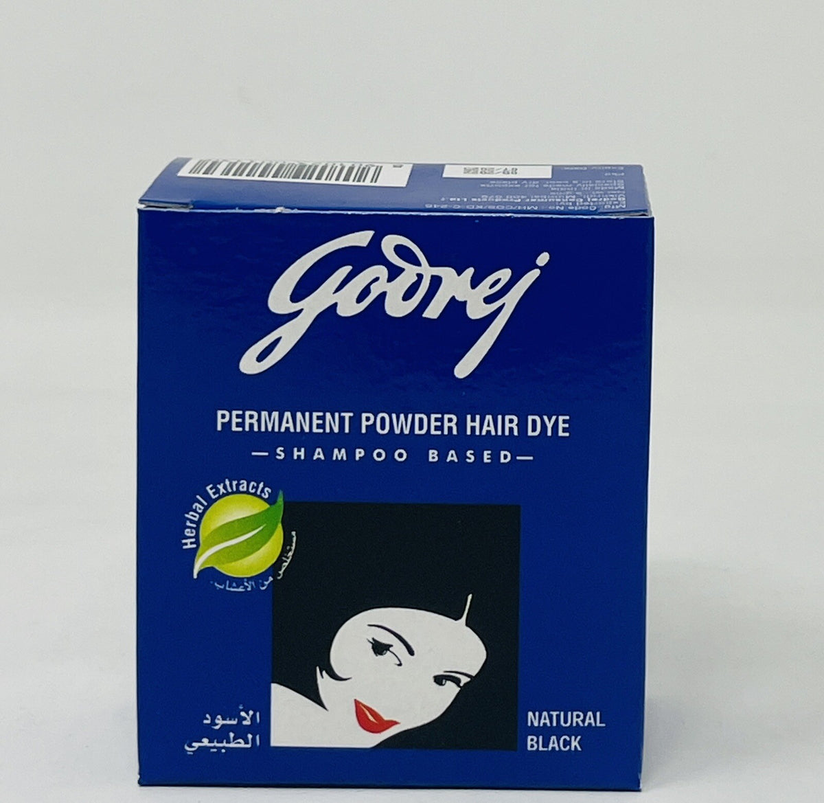 Permanent Powder Hair Dye - Natural Black