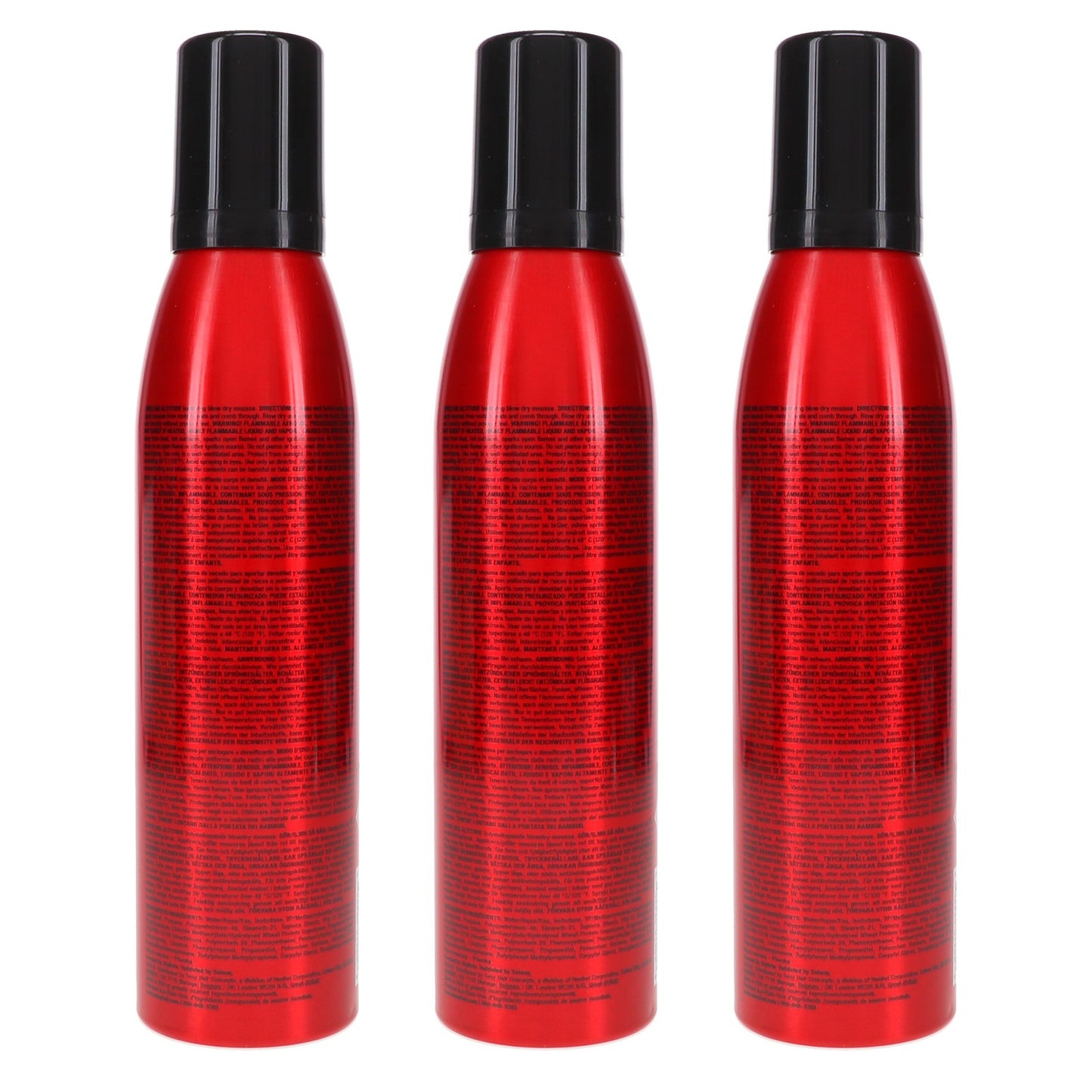 Hair Volumizing Mousse - Fight Frizz & Add Body - 6.8 oz, 3 Pack