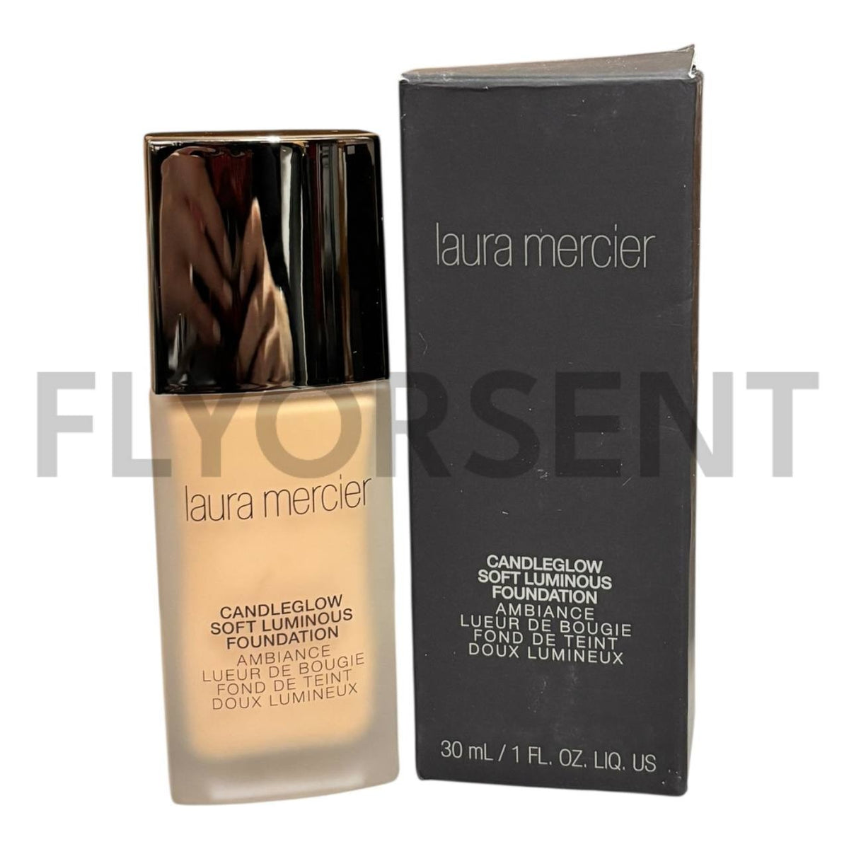 Laura Mercier Candleglow Soft Luminous Foundation Praline 1 oz - Natural Glow, All Skin Types