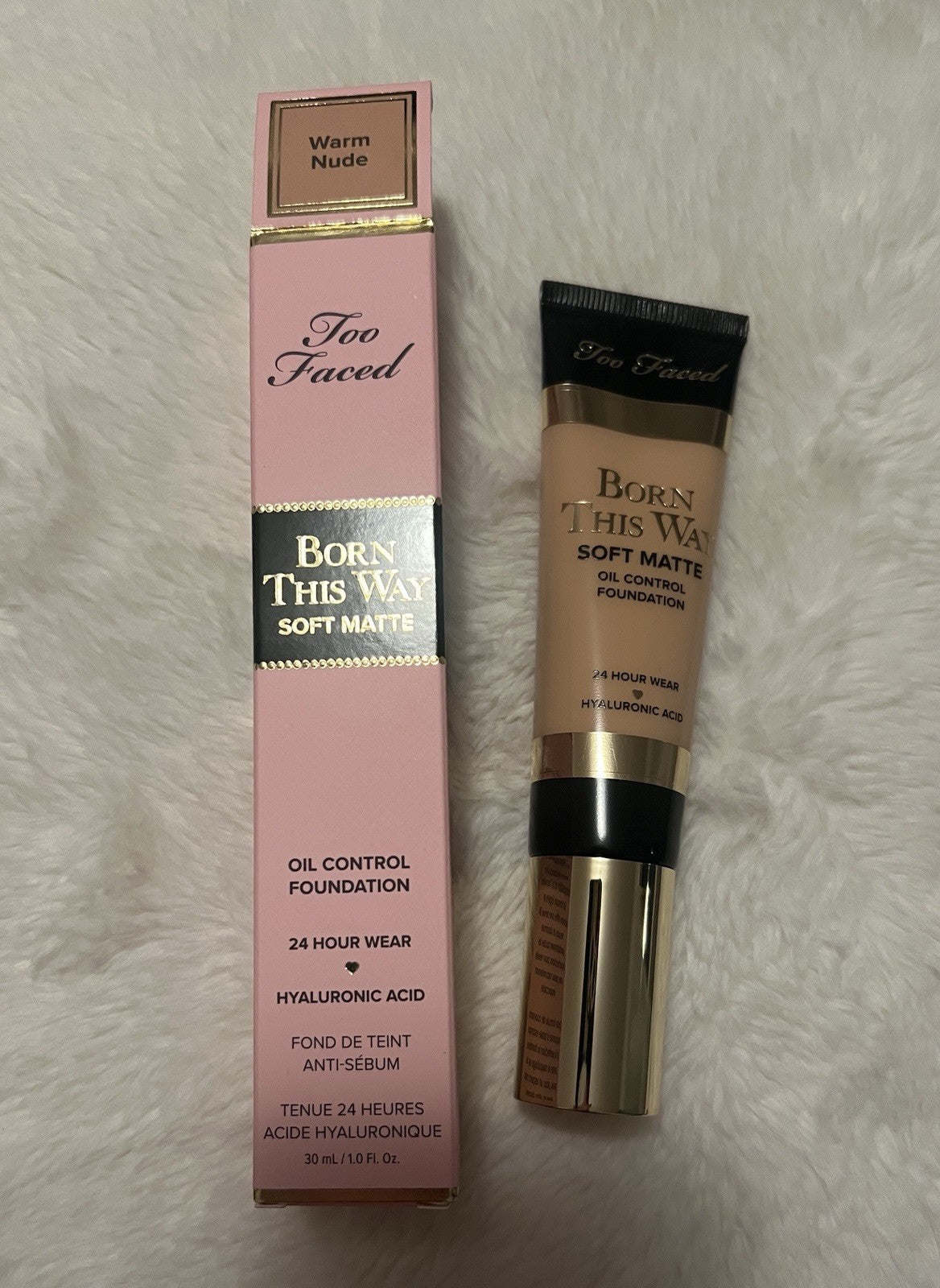 Oil Control Foundation for Matte Finish - Warm Nude, 1 Fl Oz