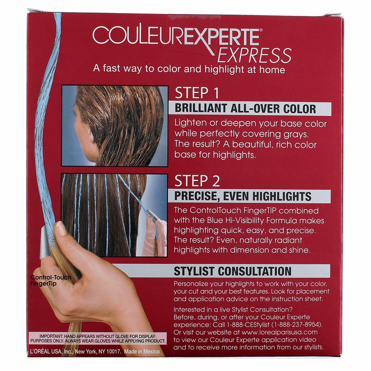 L'Oreal Paris Color Expert Express Hair Color & Highlighter - Medium Iridescent Blonde 8.2