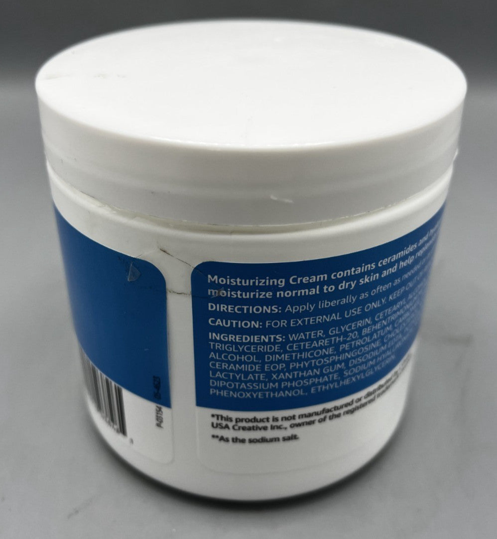 Amazon Basics Moisturizing Cream with Ceramides and Hyaluronic Acid