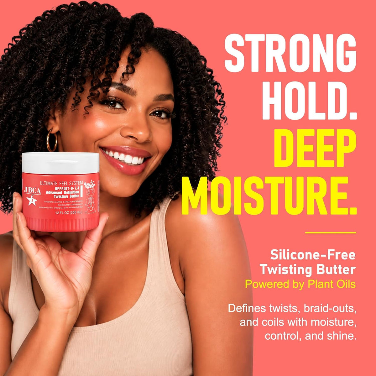 Twisting Butter for Natural Hair 1.69 oz – Twist Outs & Braid Outs Moisturizing Styler
