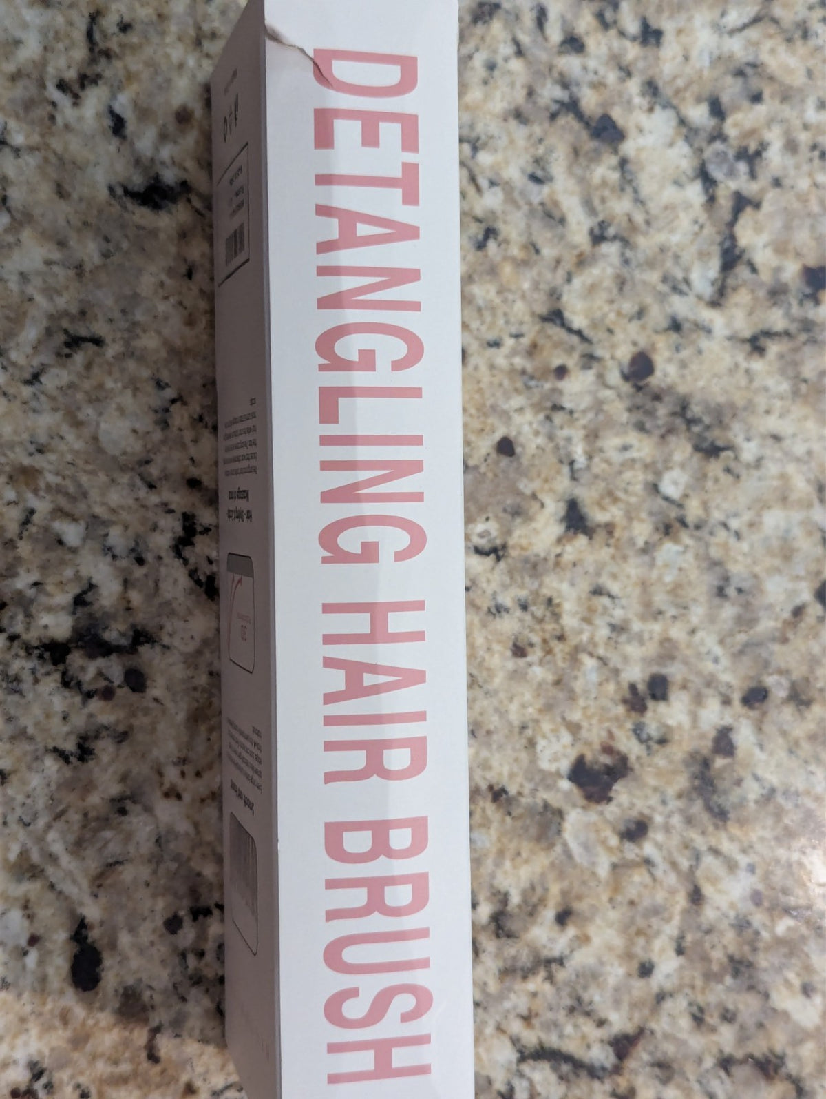 Pink Detangling Hair Brush with Flex-Control 3D Design - Easy Styling