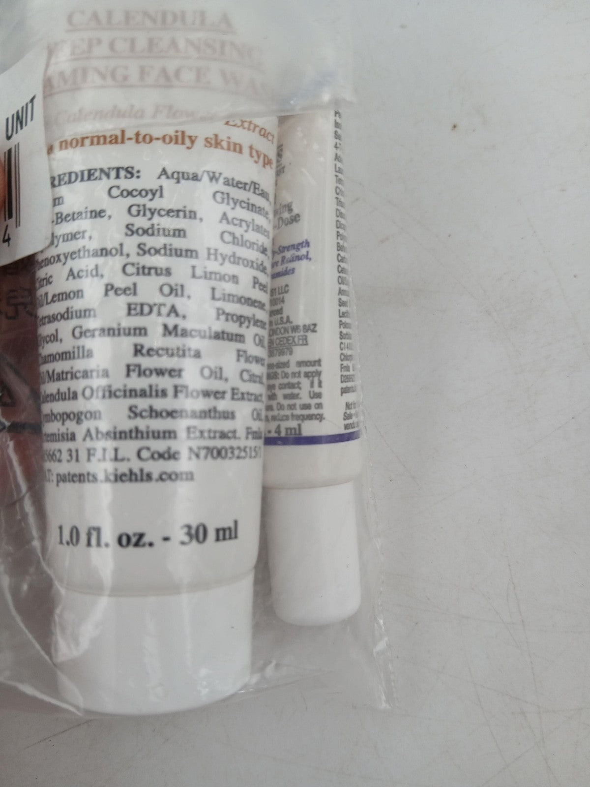 Facial Cleansing & Anti-Aging Serum Set - Sample Size