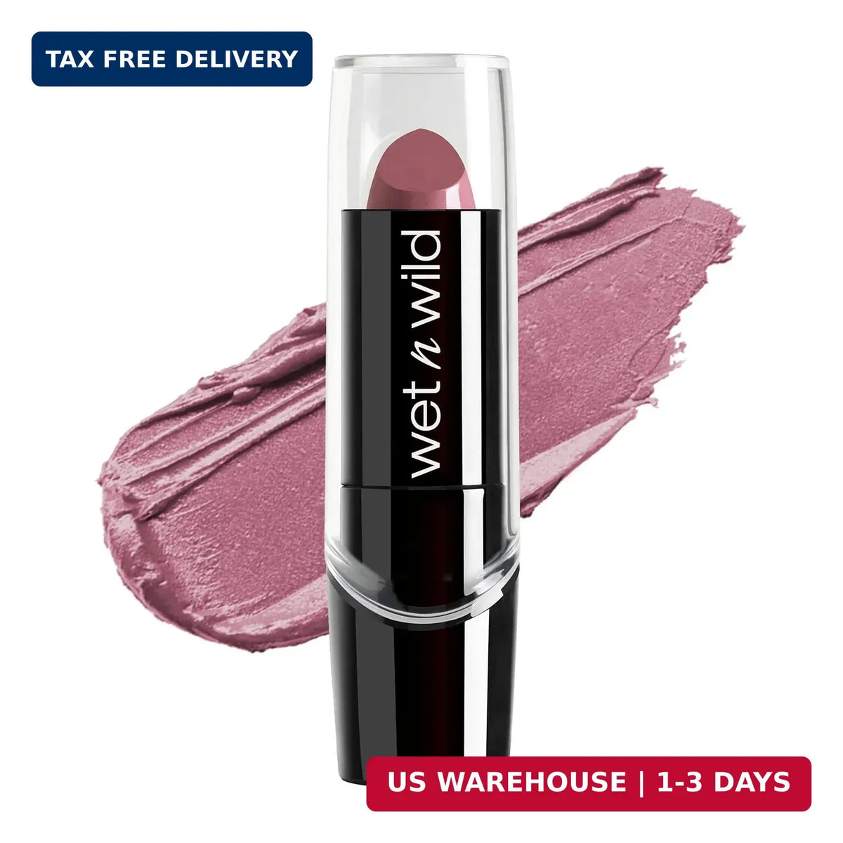 Hydrating Silk Finish Lipstick - Buildable, Vegan, Cruelty-Free Lip Color