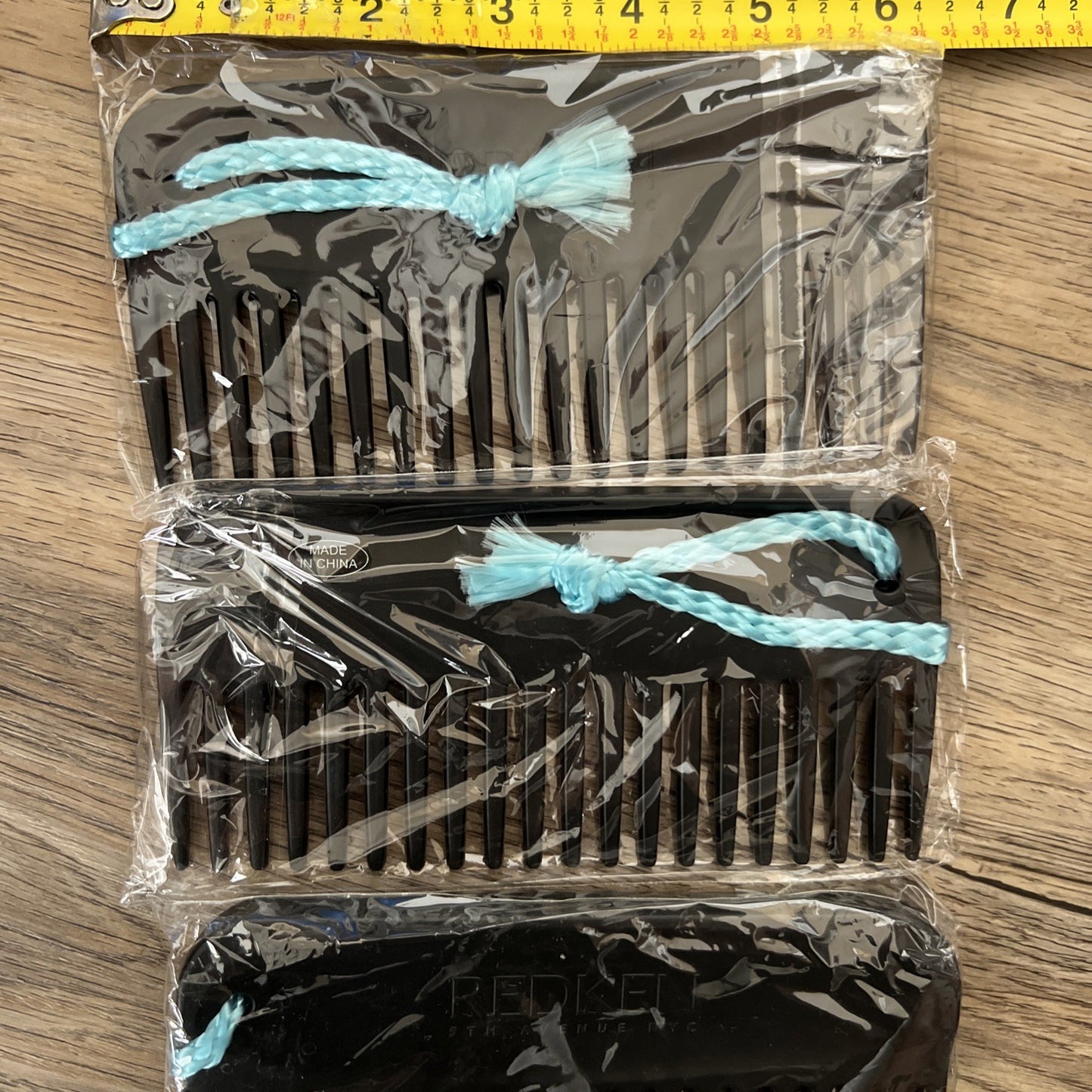 Redken Wide Toothed Comb for Wet and Dry Hair - Pack of 6